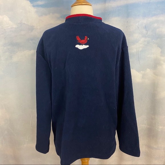 Croft & Barrow Snowman Fleece Medium - Picture 2 of 3